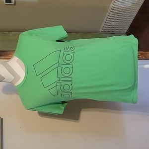 Adidas Green Tee Activewear